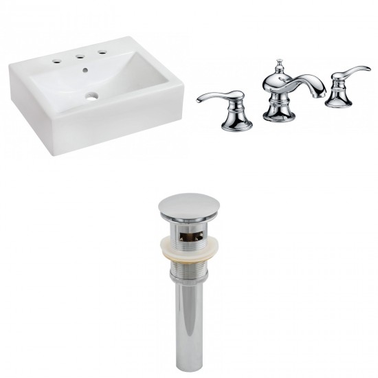 20.25-in. W Bathroom Vessel Sink Set_AI-26102