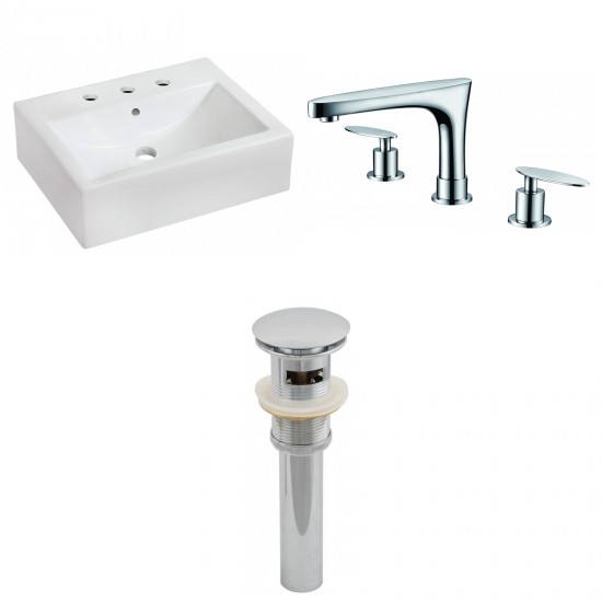 20.25-in. W Bathroom Vessel Sink Set_AI-26103