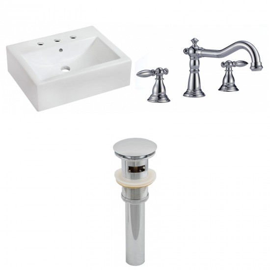 20.25-in. W Bathroom Vessel Sink Set_AI-26105