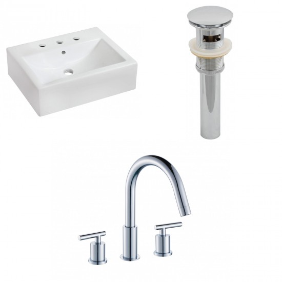 20.25-in. W Bathroom Vessel Sink Set_AI-26106