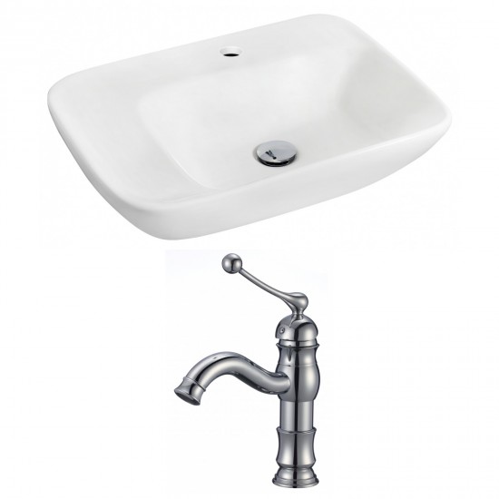 23.5-in. W Bathroom Vessel Sink Set_AI-15097