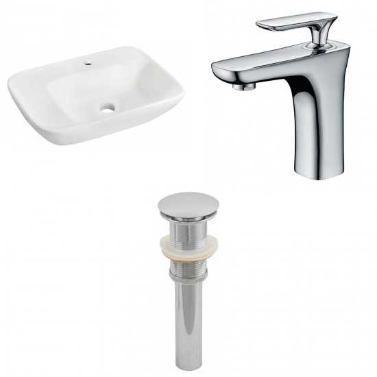 23.5-in. W Bathroom Vessel Sink Set_AI-26110