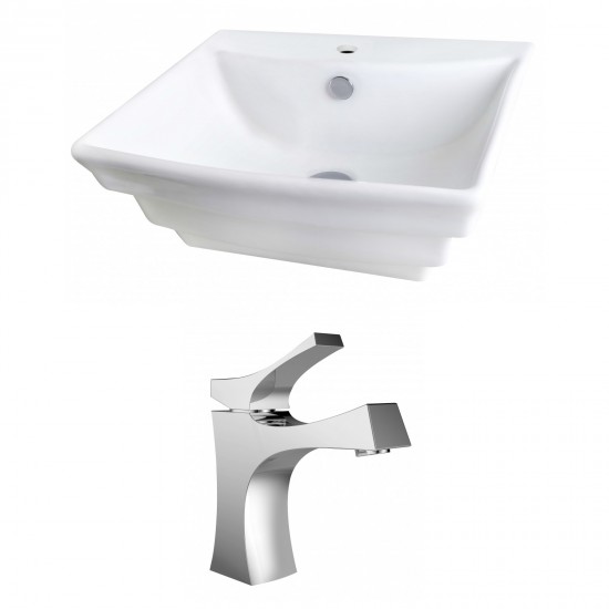 19.75-in. W Bathroom Vessel Sink Set_AI-15098