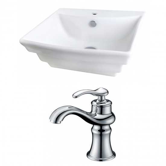 19.75-in. W Bathroom Vessel Sink Set_AI-15099