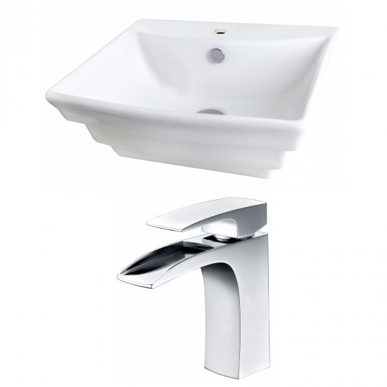 19.75-in. W Bathroom Vessel Sink Set_AI-15102