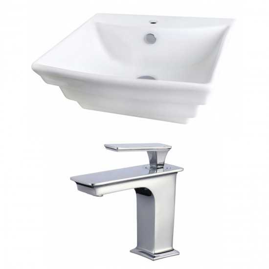 19.75-in. W Bathroom Vessel Sink Set_AI-17854