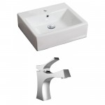 21-in. W Bathroom Vessel Sink Set_AI-15105