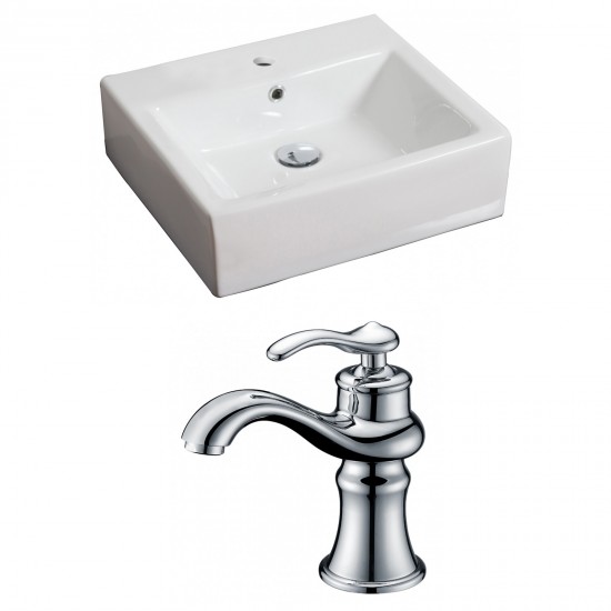 21-in. W Bathroom Vessel Sink Set_AI-15106