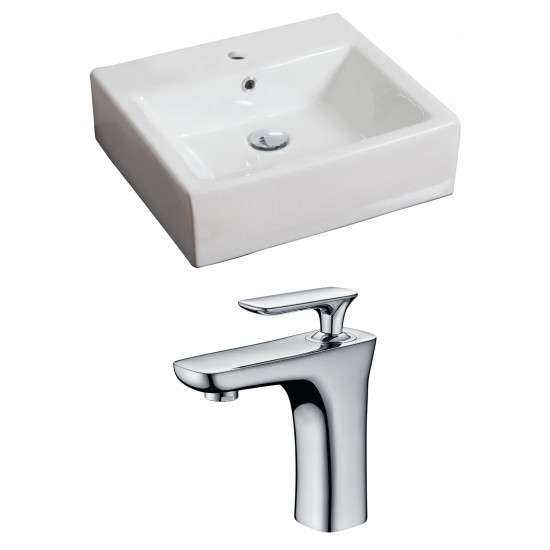 21-in. W Bathroom Vessel Sink Set_AI-15108