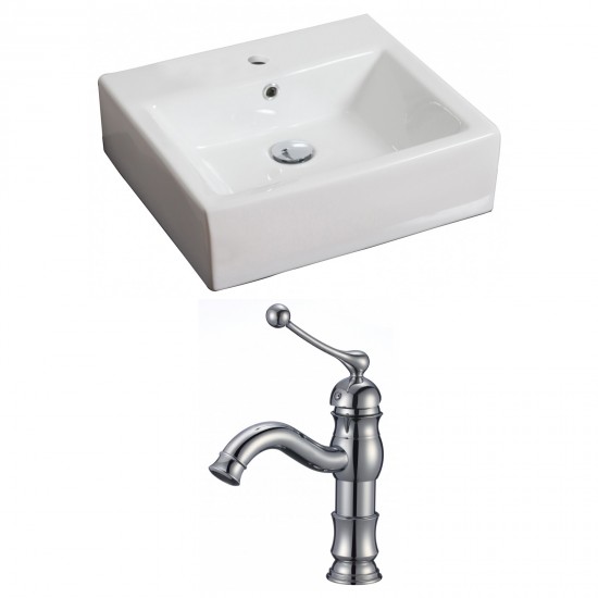 21-in. W Bathroom Vessel Sink Set_AI-15111