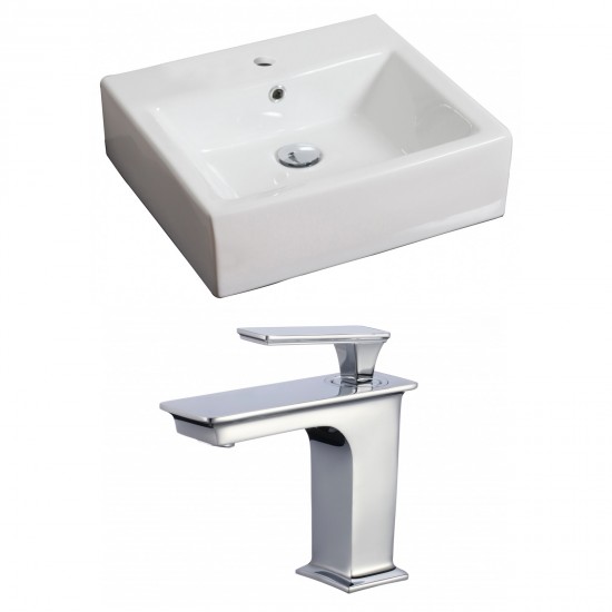 21-in. W Bathroom Vessel Sink Set_AI-17856