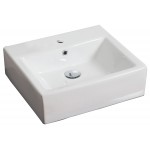 21-in. W Bathroom Vessel Sink Set_AI-17856
