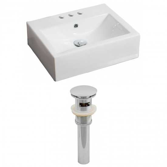 21-in. W Bathroom Vessel Sink Set_AI-14823