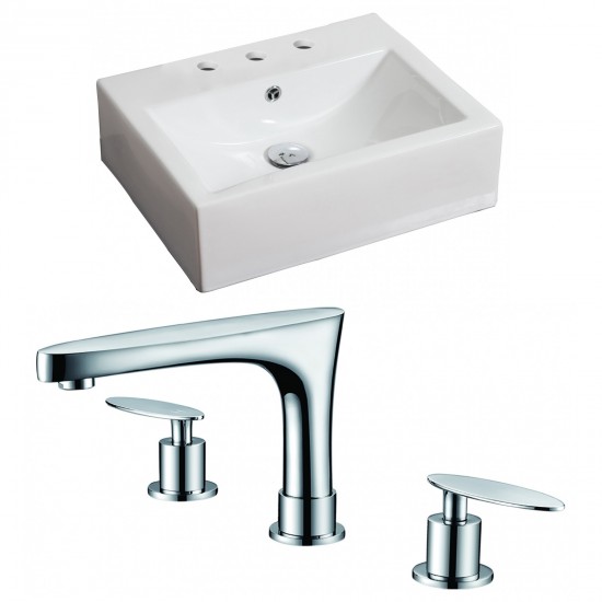 21-in. W Bathroom Vessel Sink Set_AI-15114