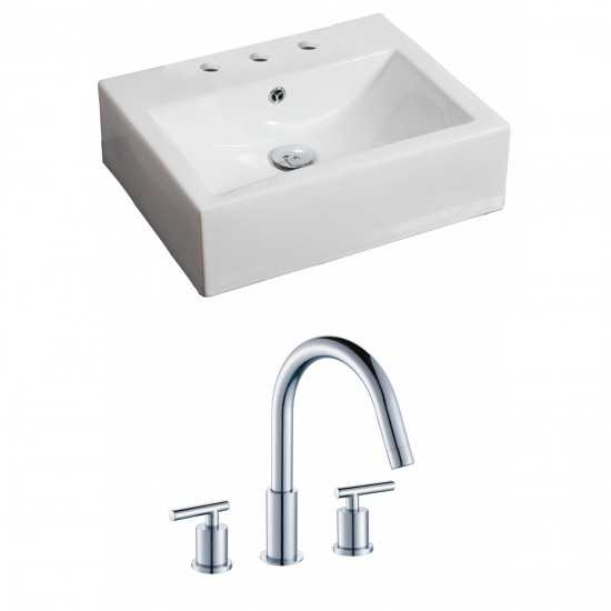 21-in. W Bathroom Vessel Sink Set_AI-15118