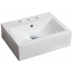21-in. W Bathroom Vessel Sink Set_AI-17858