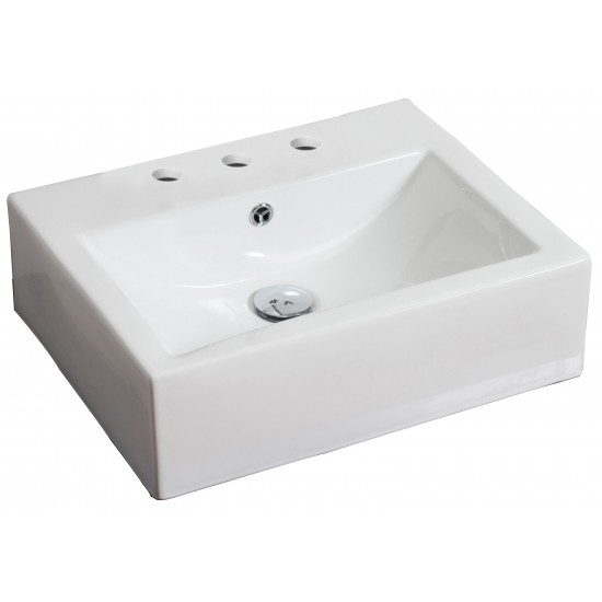 21-in. W Bathroom Vessel Sink Set_AI-17858