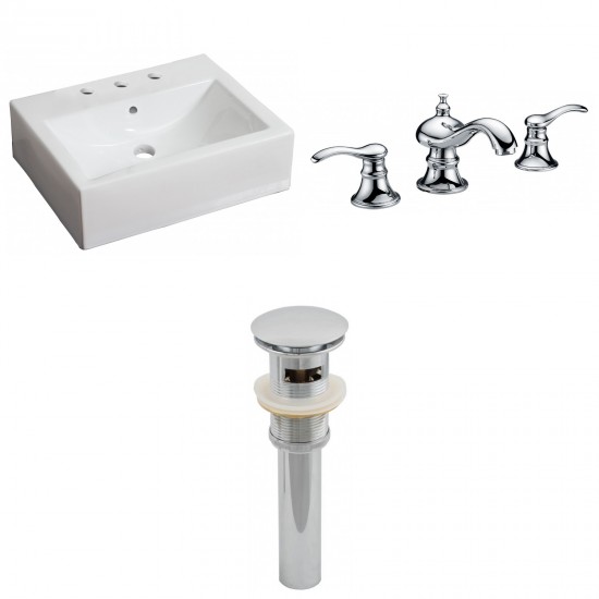 21-in. W Bathroom Vessel Sink Set_AI-26126