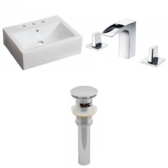 21-in. W Bathroom Vessel Sink Set_AI-26128