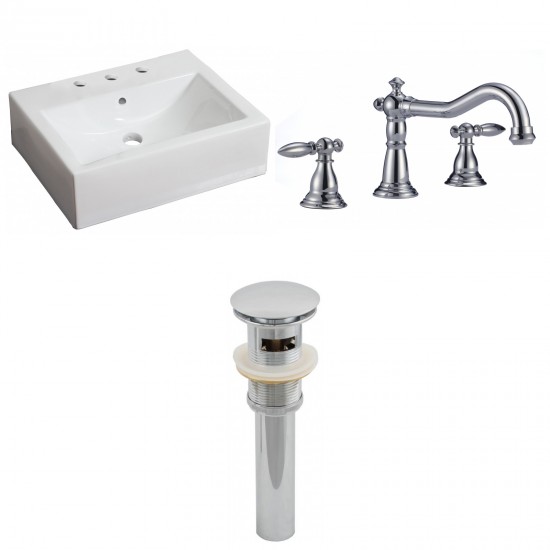 21-in. W Bathroom Vessel Sink Set_AI-26129