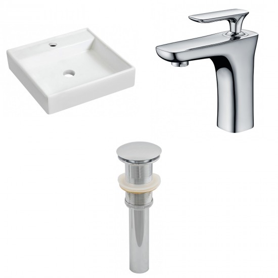 17.5-in. W Bathroom Vessel Sink Set_AI-26152