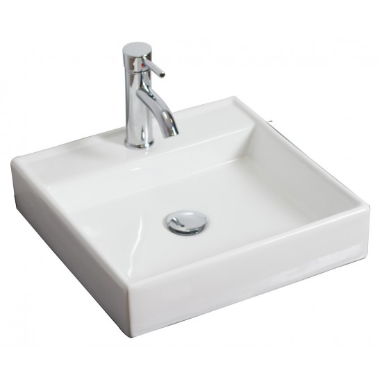 17.5-in. W Bathroom Vessel Sink Set_AI-26153