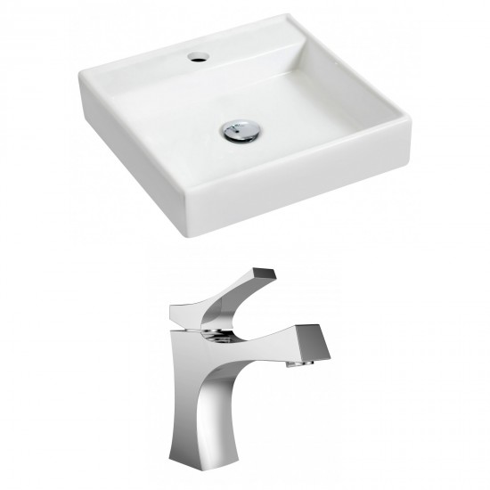 17.5-in. W Bathroom Vessel Sink Set_AI-15154