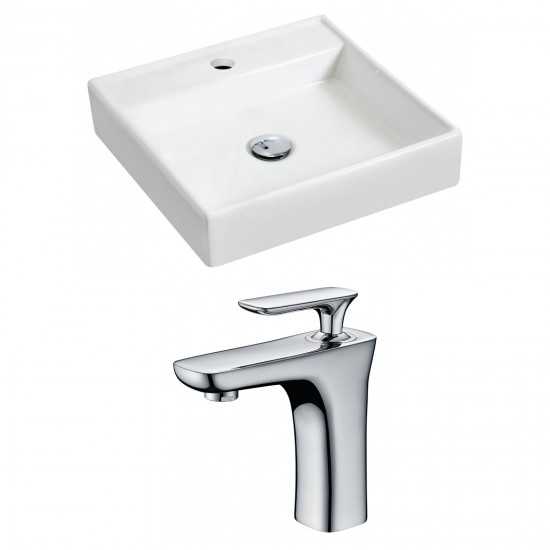 17.5-in. W Bathroom Vessel Sink Set_AI-15157