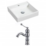 17.5-in. W Bathroom Vessel Sink Set_AI-15160