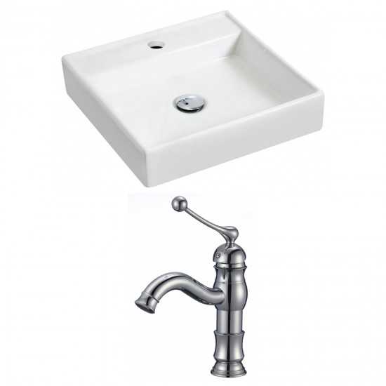 17.5-in. W Bathroom Vessel Sink Set_AI-15160