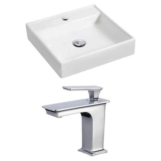 17.5-in. W Bathroom Vessel Sink Set_AI-17866