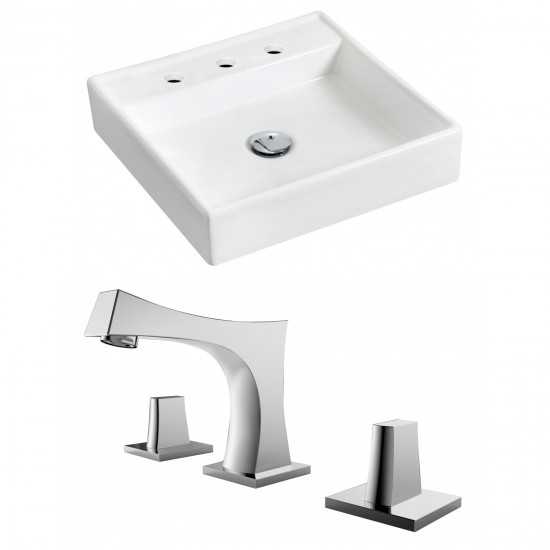 17.5-in. W Bathroom Vessel Sink Set_AI-15161