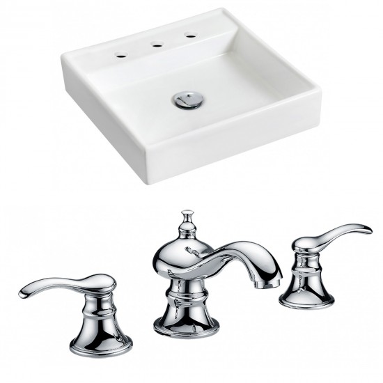 17.5-in. W Bathroom Vessel Sink Set_AI-15162