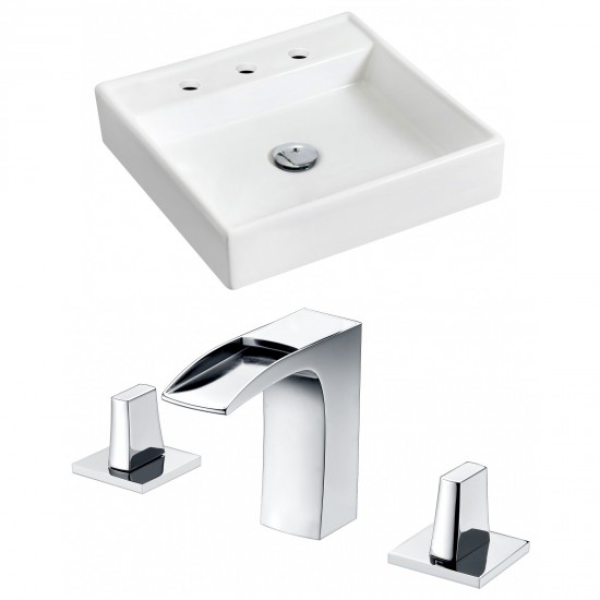 17.5-in. W Bathroom Vessel Sink Set_AI-15165