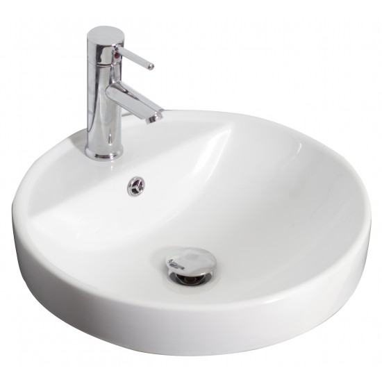 18.25-in. W Bathroom Vessel Sink Set_AI-26164