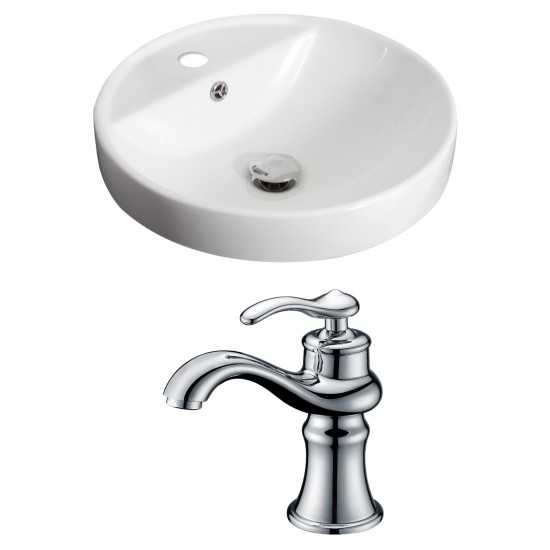 18.25-in. W Bathroom Vessel Sink Set_AI-15169