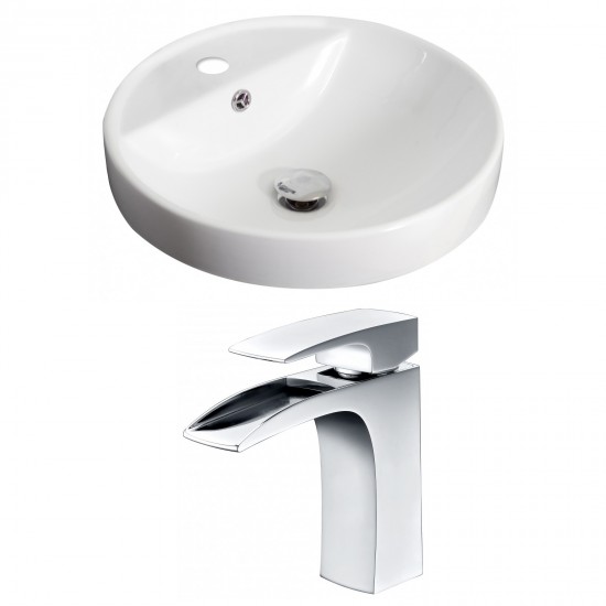 18.25-in. W Bathroom Vessel Sink Set_AI-15172