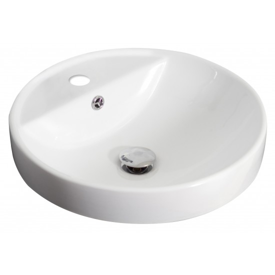 18.25-in. W Bathroom Vessel Sink Set_AI-15174