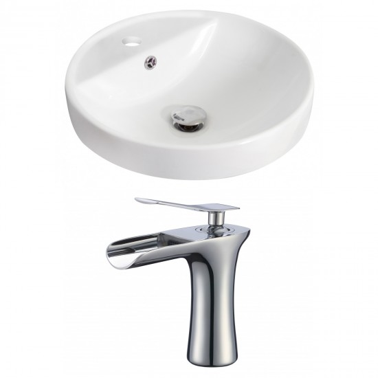 8.25-in. W Bathroom Vessel Sink Set_AI-17869