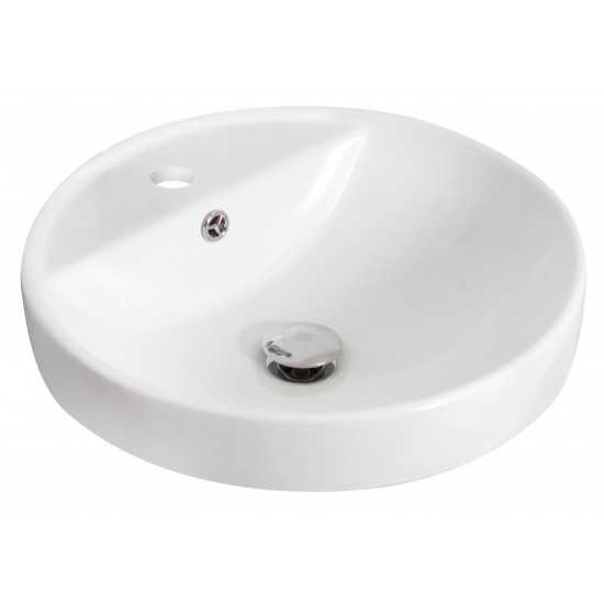 8.25-in. W Bathroom Vessel Sink Set_AI-17869