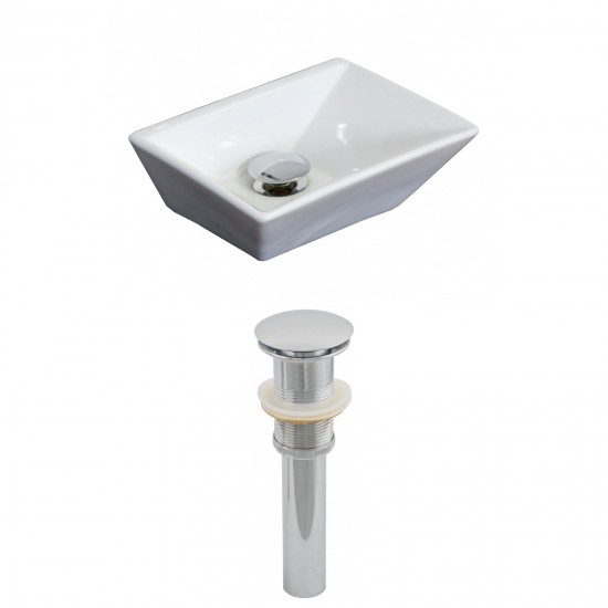 12-in. W Bathroom Vessel Sink Set_AI-14837