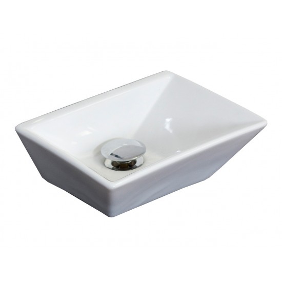 12-in. W Bathroom Vessel Sink Set_AI-15180