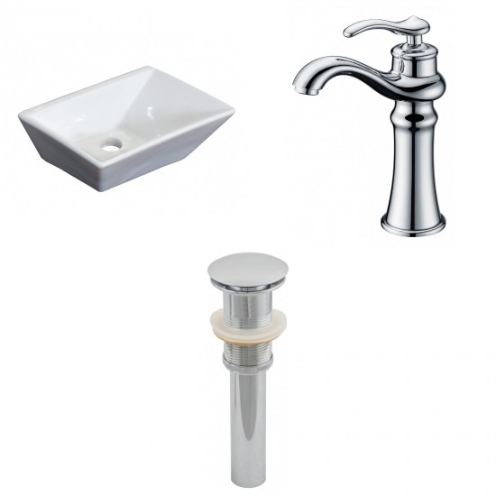 12-in. W Bathroom Vessel Sink Set_AI-26167