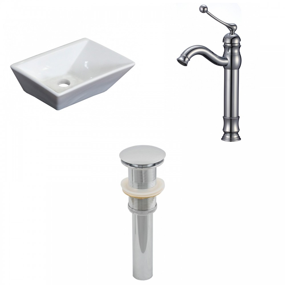 12-in. W Bathroom Vessel Sink Set_AI-26168