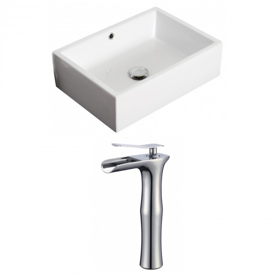 20-in. W Bathroom Vessel Sink Set_AI-17875