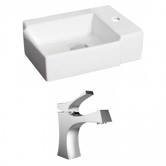 16.25-in. W Bathroom Vessel Sink Set_AI-15187