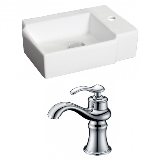 16.25-in. W Bathroom Vessel Sink Set_AI-15188