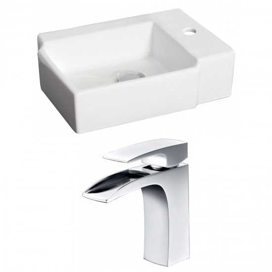 16.25-in. W Bathroom Vessel Sink Set_AI-15191