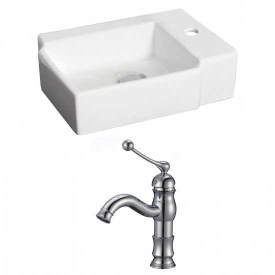 16.25-in. W Bathroom Vessel Sink Set_AI-15193