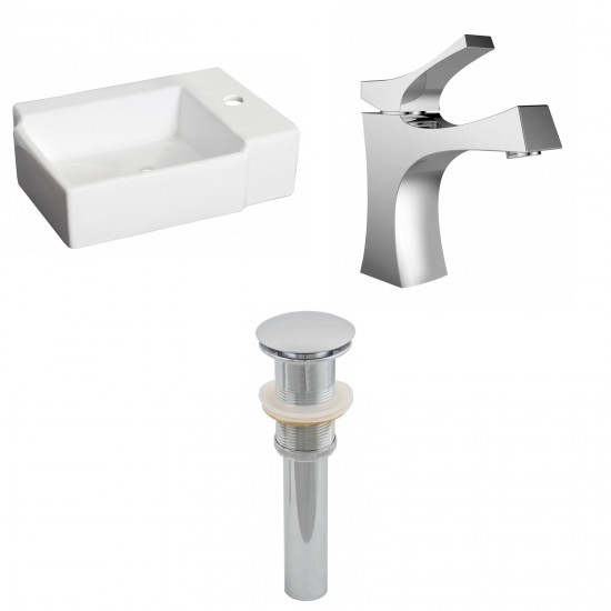 16.25-in. W Bathroom Vessel Sink Set_AI-26173